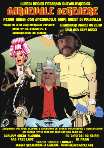 locandina carnevale trash